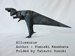 alt : Photo Origami Allosaurus, Author : Fumiaki Kawahata, Folded by Tatsuto Suzuki